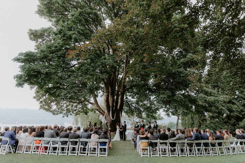 Burnaby, British Columbia wedding couple