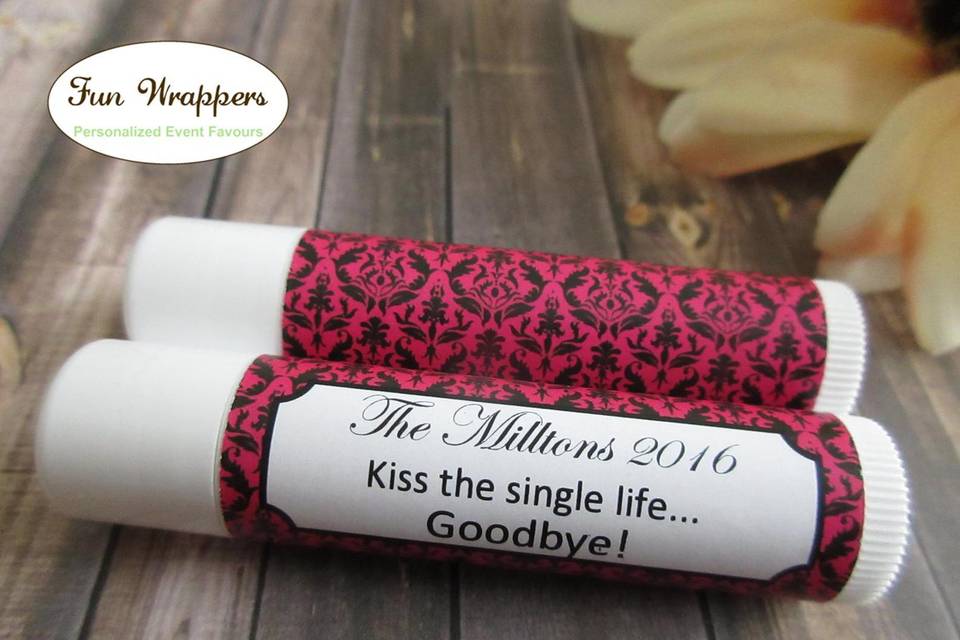 Personalized lipbalm