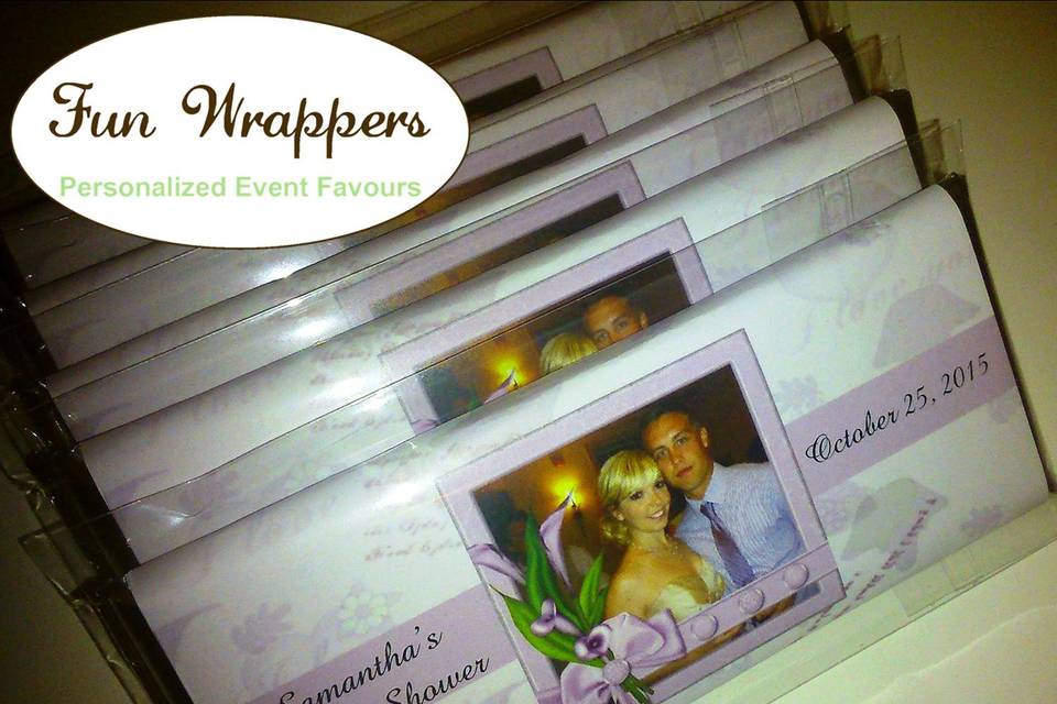 Fun Wrappers Personalized Event Favours