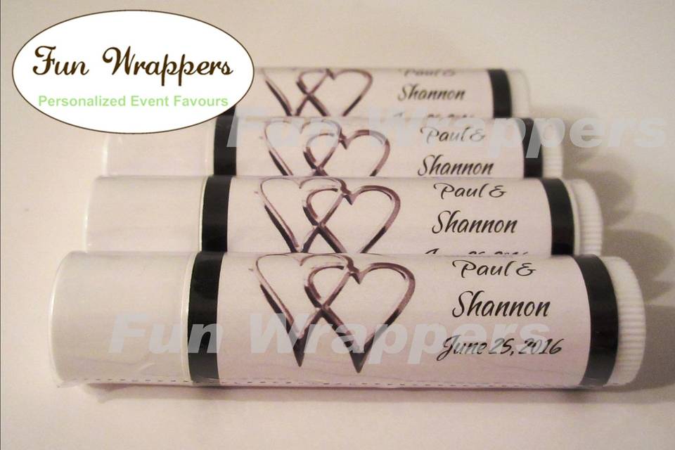 Fun Wrappers Personalized Event Favours