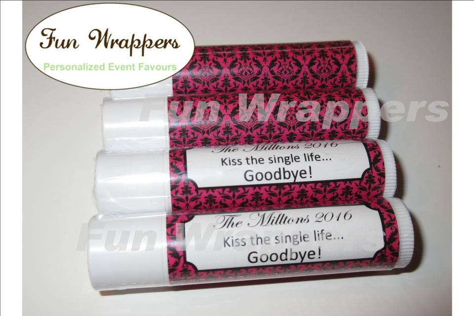 Fun Wrappers Personalized Event Favours