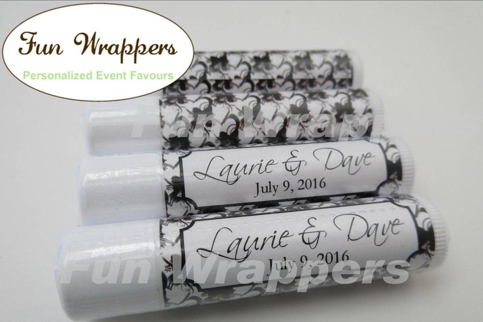 Fun Wrappers Personalized Event Favours