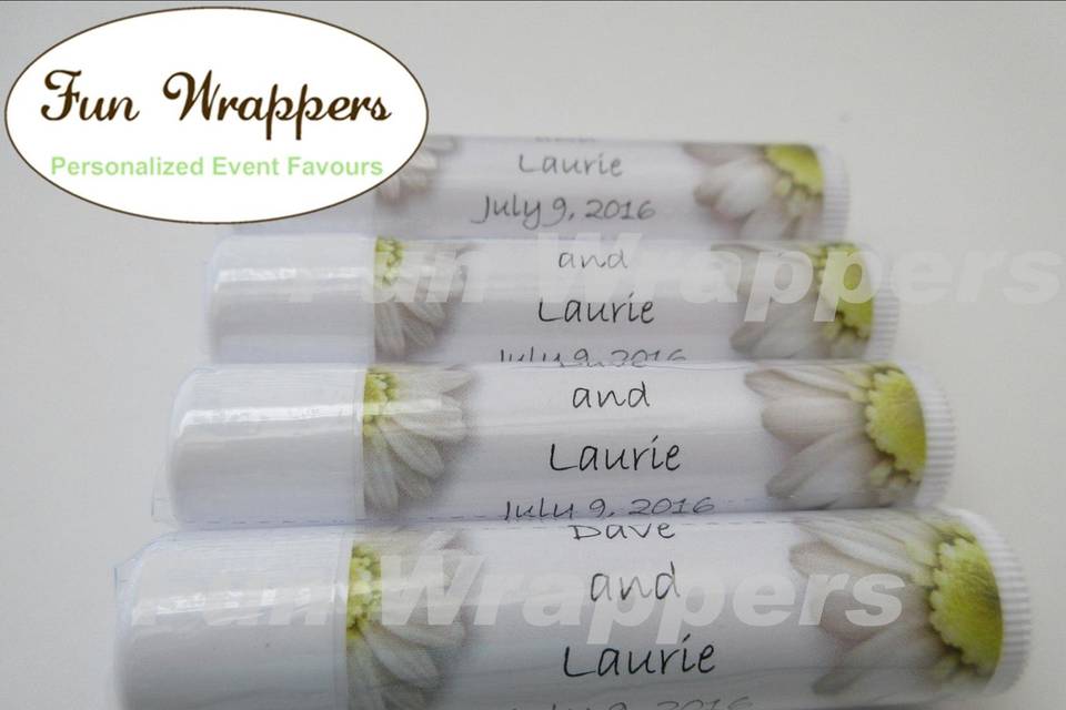 Fun Wrappers Personalized Event Favours