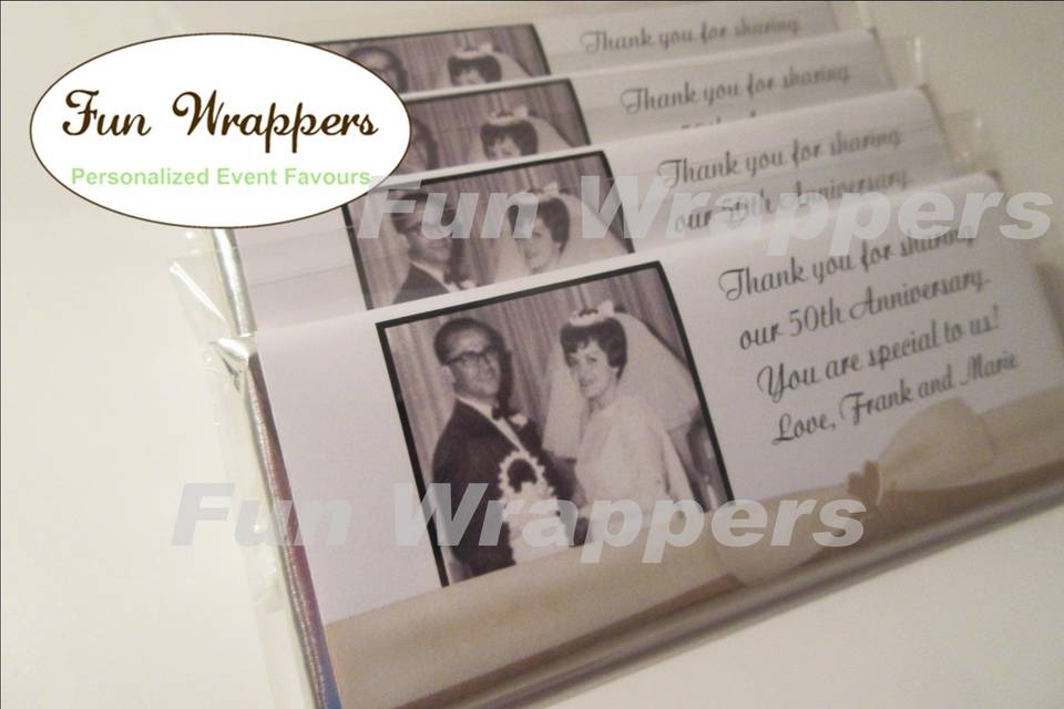 Fun Wrappers Personalized Event Favours