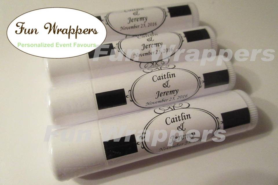 Fun Wrappers Personalized Event Favours