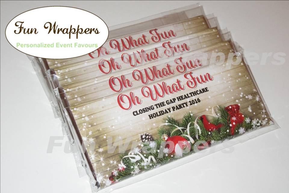 Fun Wrappers Personalized Event Favours