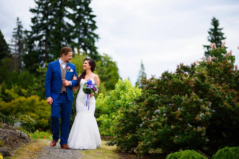 UBC Botanical Garden Wedding