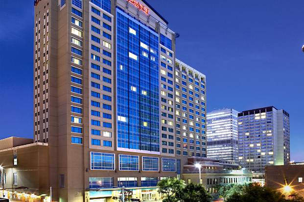 Hyatt Calgary Hotel Facade