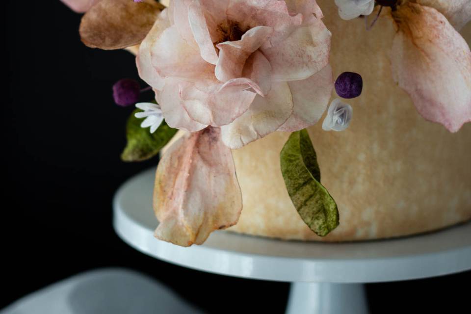 Wafer paper edible florals