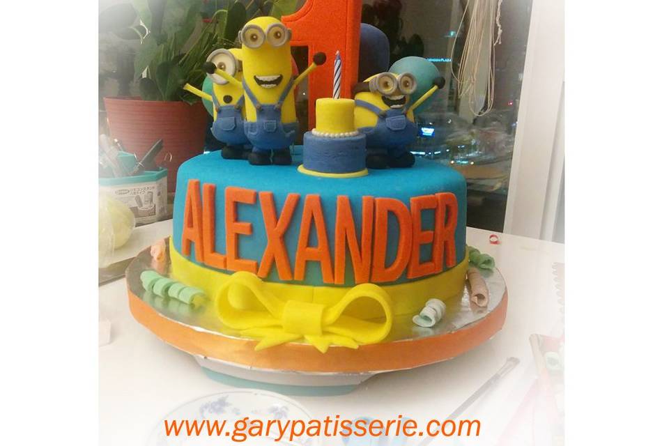 2-Tier 3D Birthday Cake