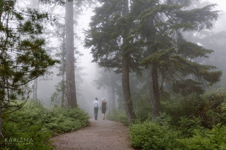 Mountain elopement