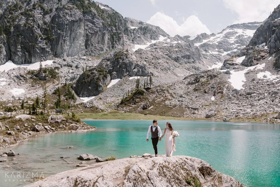 Mountain elopement