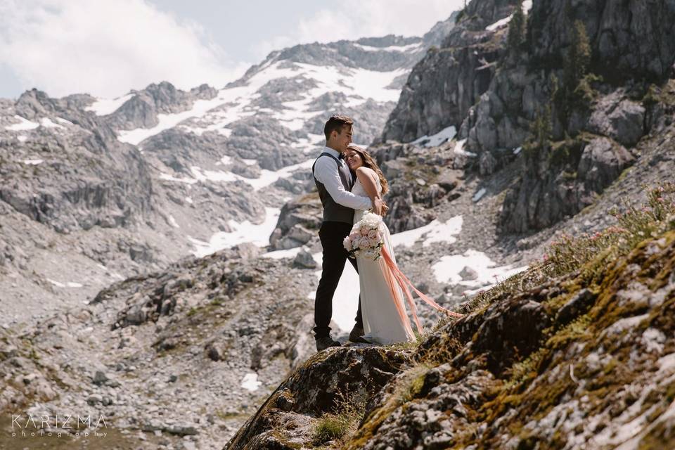 Mountain elopement