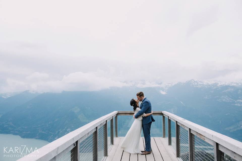 Mountain elopement