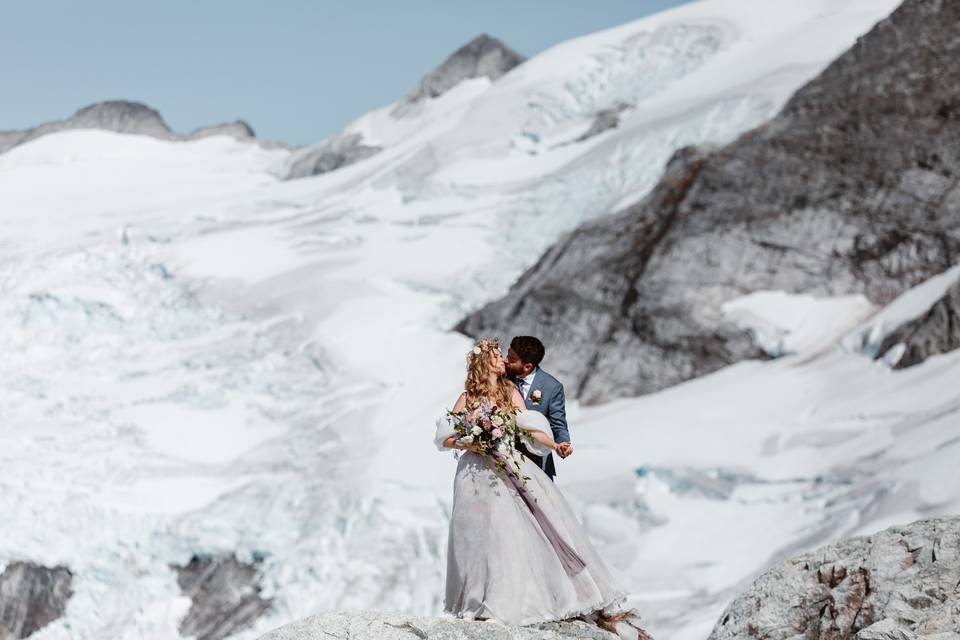 Mountain elopement