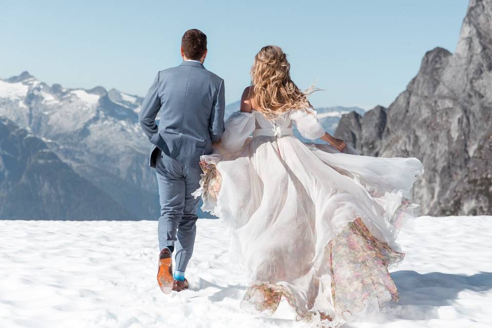 Mountain elopement