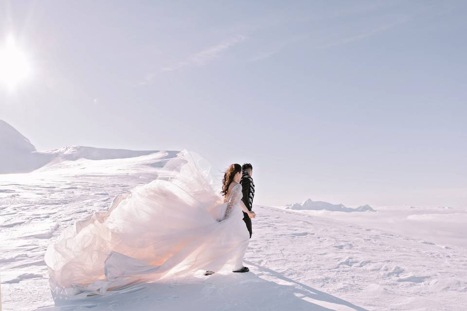 Mountain elopement