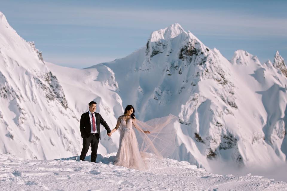 Mountain elopement