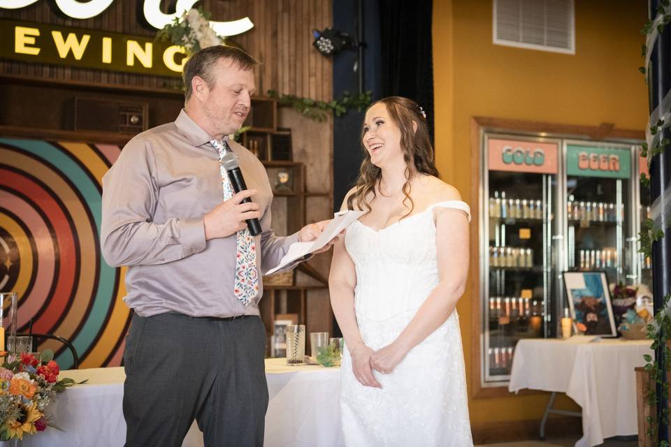 Groom speech