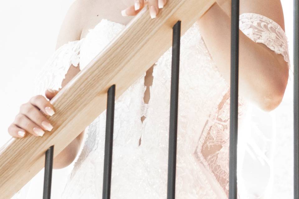 Bridal portrait before wedding