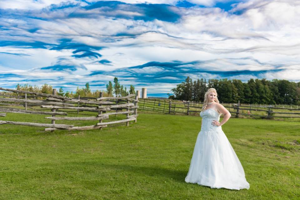 Wedding in nature