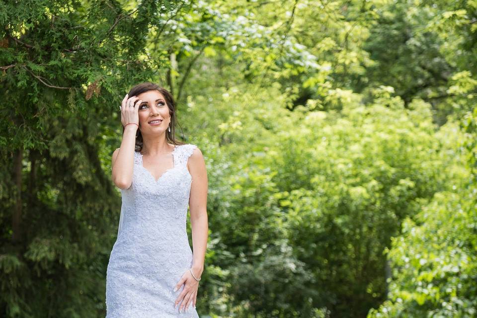 Stunning bride