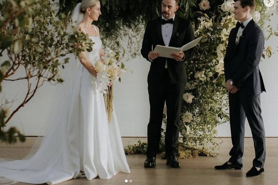Wedding at Polygon Gallery