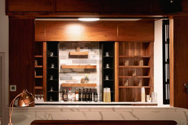 Hall Bar w/food station