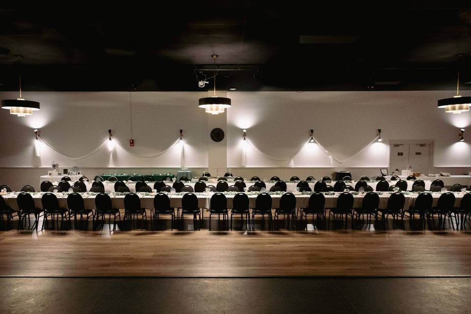 Wedding reception for 100