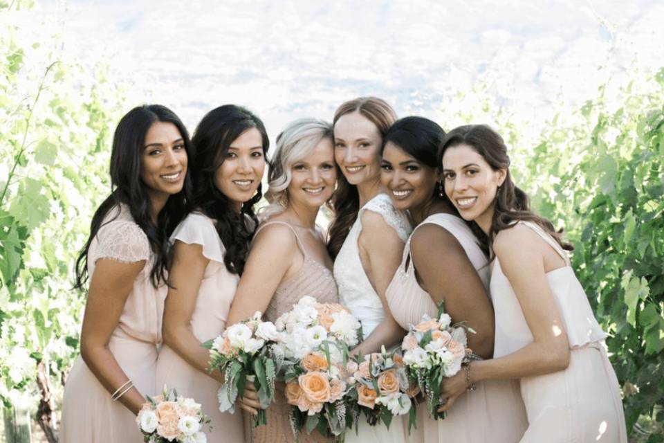 Bride & Bridal Party Makeup