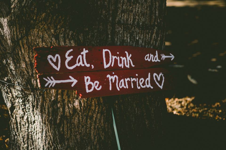 Eat, drink, and be married!