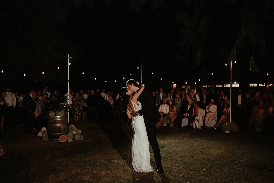 First dance outside