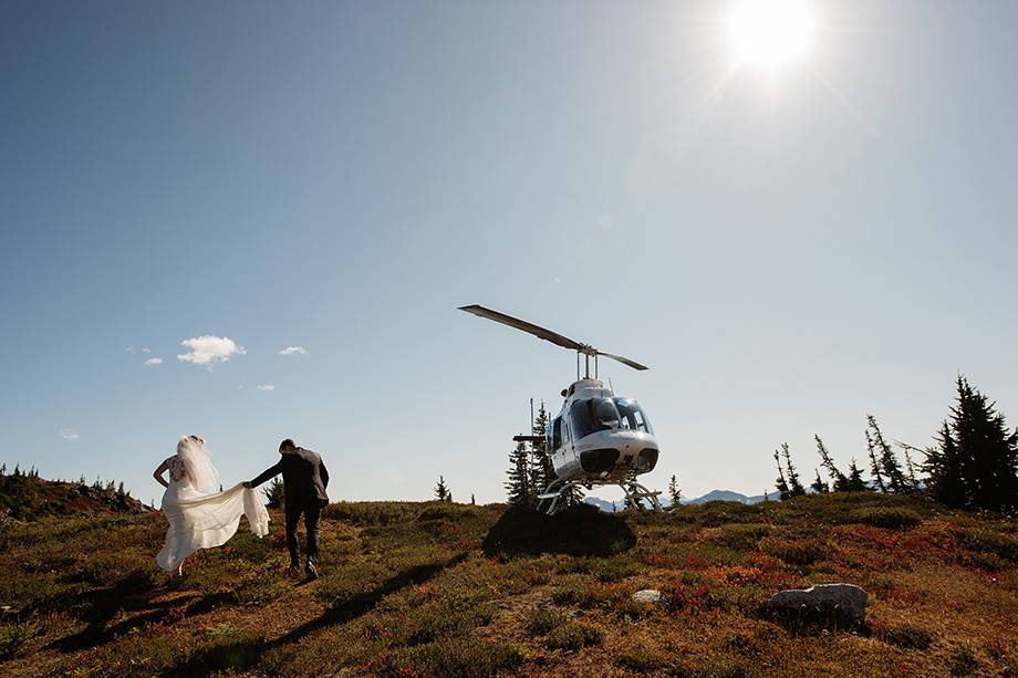 Welles Peak wedding pics