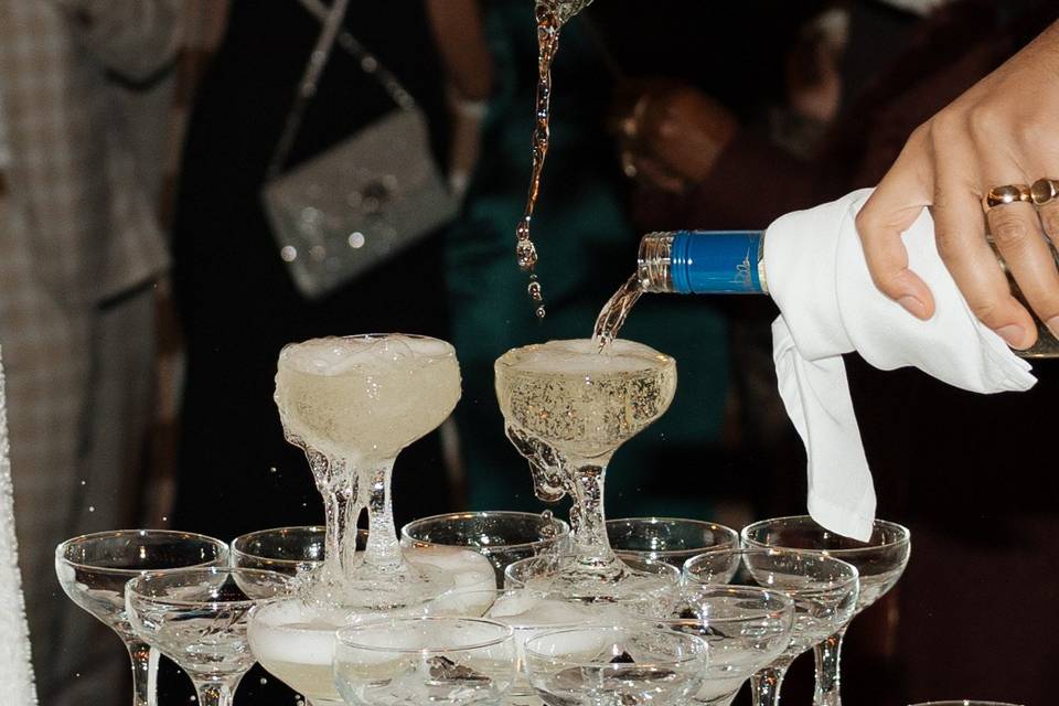 Champagne Tower