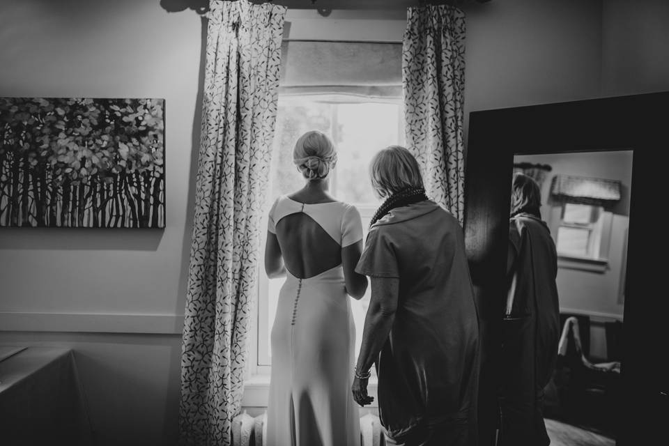 Beautiful Bride K & Mum