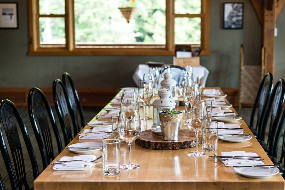 Dining area