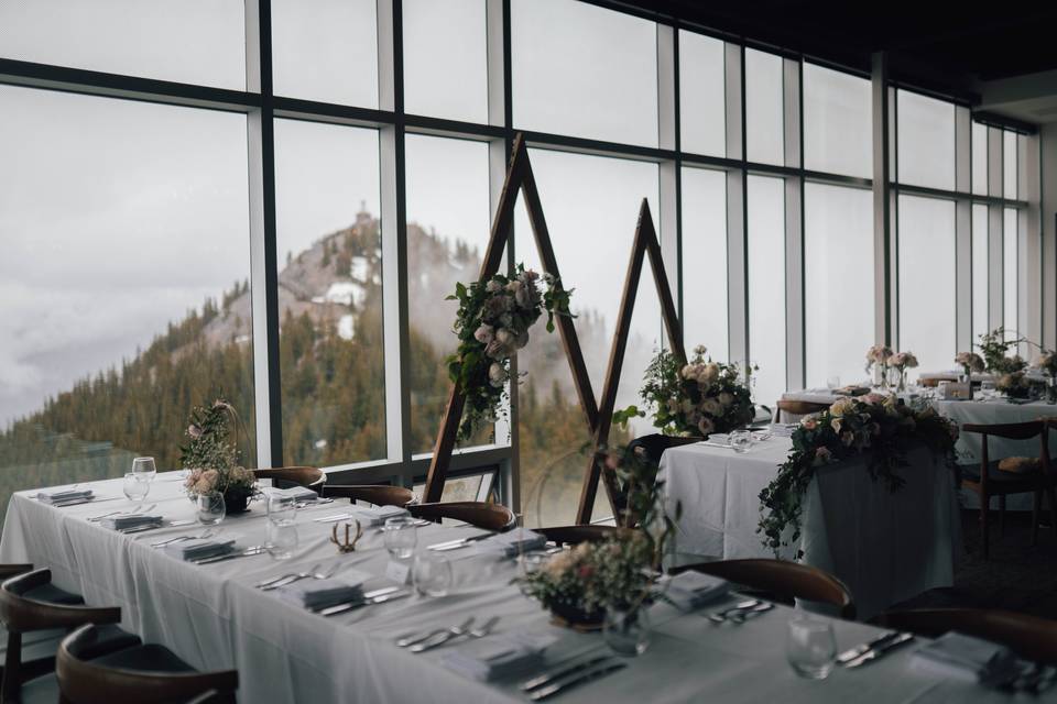 Wedding on top of the rockies