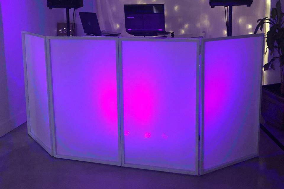 DJ Booth @ a private function