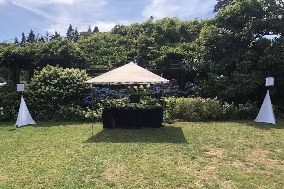 UBC Botanical Gardens-Ceremony