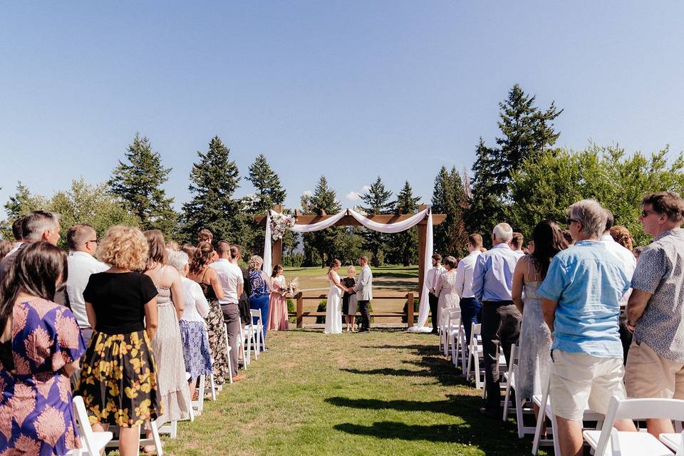 Ceremony site