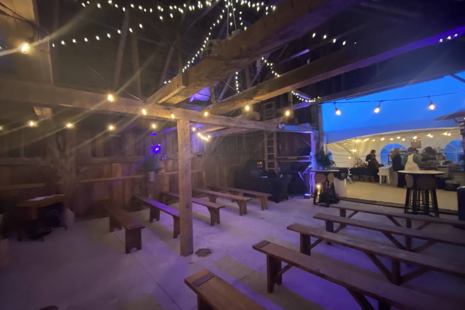 Barn wedding in Moosecreek