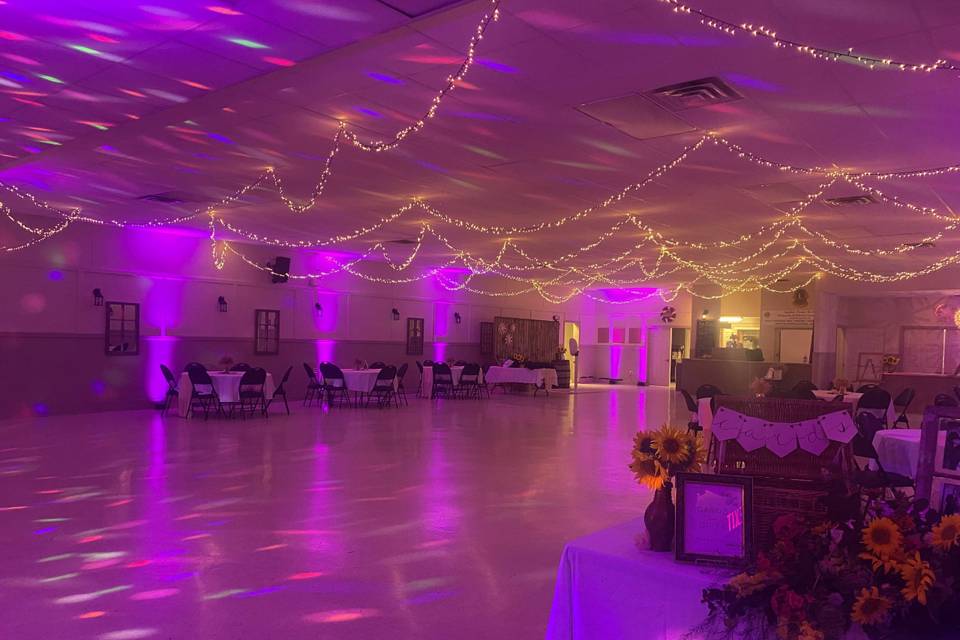 Venue Up lighting