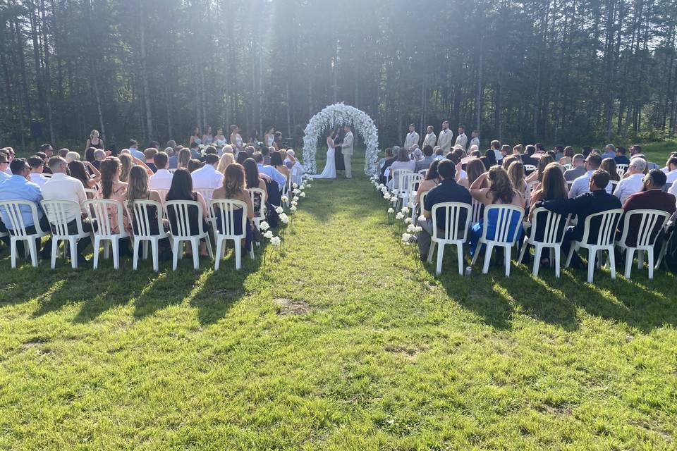 Outside Ceremony!