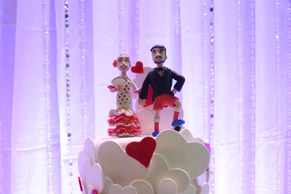 Custom Wedding cake
