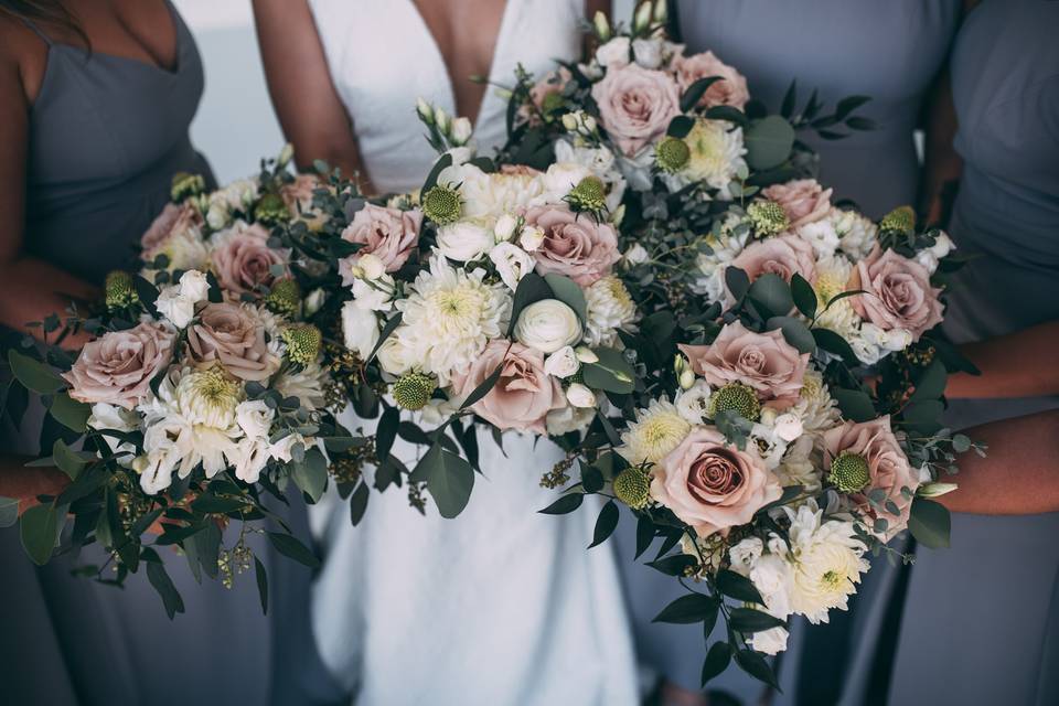 Bridal/Bridesmaid bouquets