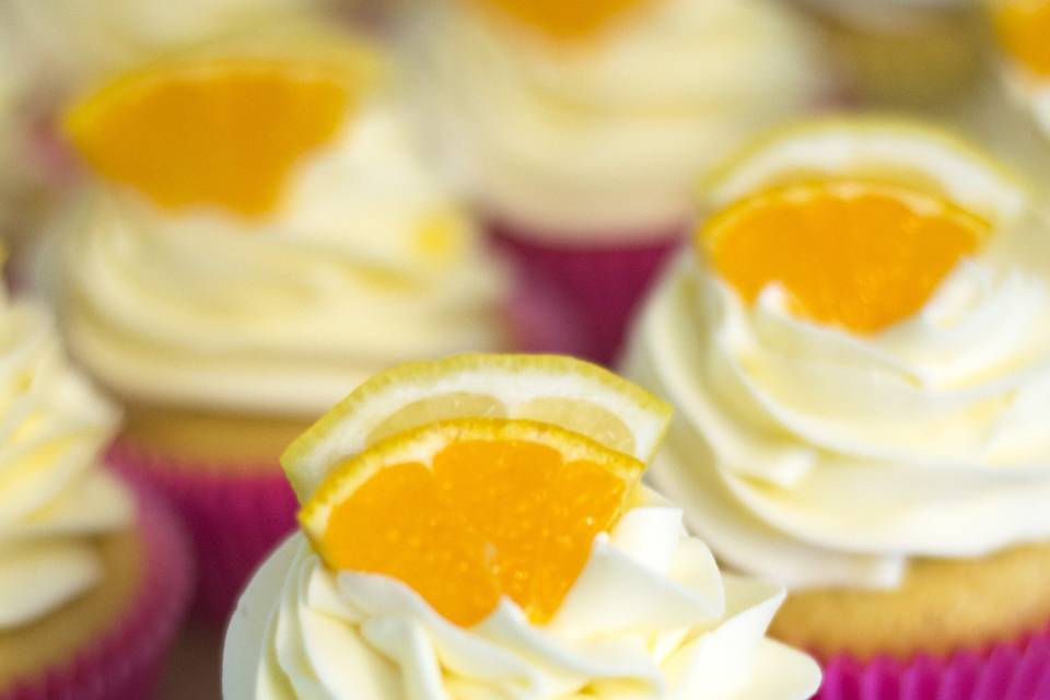 Citrus cupcakes