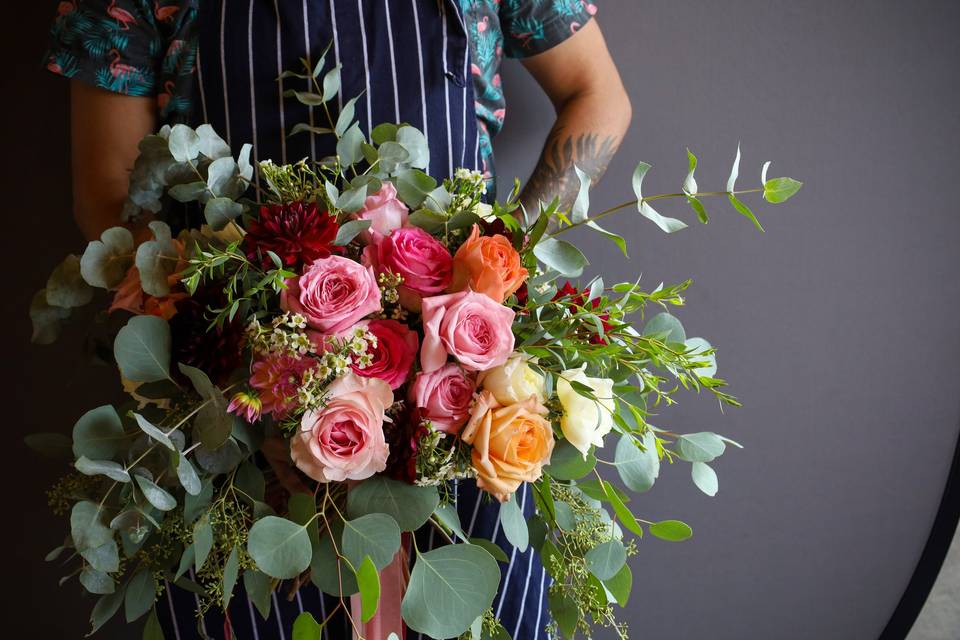 White and Pink Bouquet