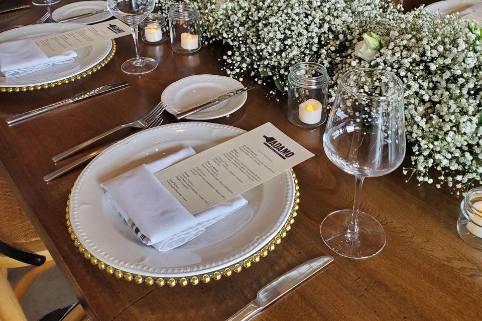 Baby's Breath Centerpiece