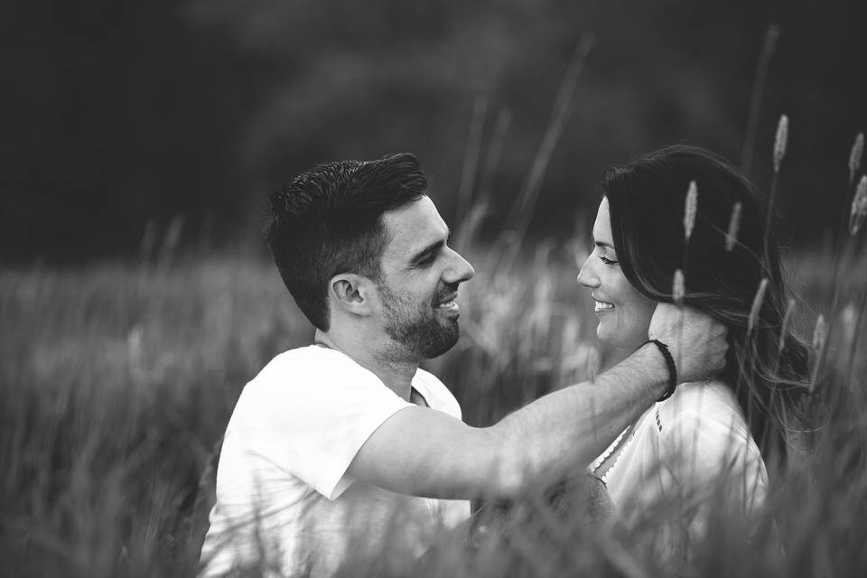 Bride Smiles.