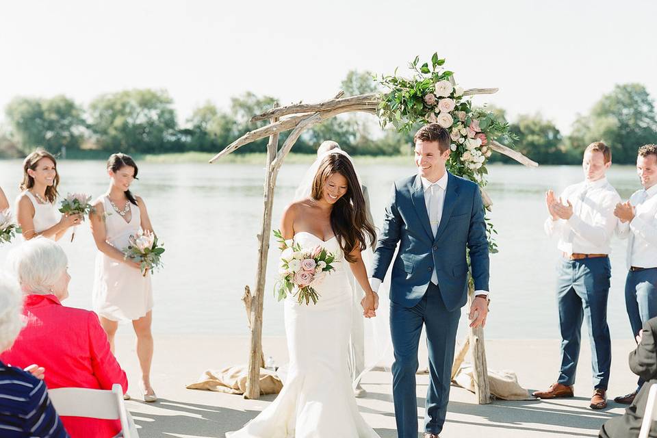 Ubc boathouse wedding